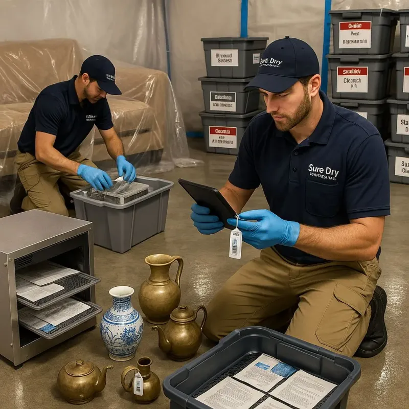 Content Protection and Restoration process in Cloverleaf, TX